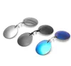 Fashion Oval Metal Sunglasses Clip on Nose Retro Hackers Empire Mini Eyeglasses Vintage Sun Glasse Clips for Men and Women