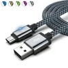 / 2/3 MICRO MICRO Kabel USB 3a Szybkie ładowanie Type-C Kabel Szybka ładowacz Linia druciana USB C dla Samsung Huawei Xiaomi Telefon komórkowy