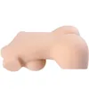 Life Like Silicone Mini Sex Doll for Men, 3D Real Solid Love Dolls with Anus Vagina Breast Male Masturbation Sex Toys