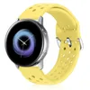 För Gear S3 Frontier Band för Samsung Galaxy Watch 46mm 42mm Strap 22mm 20mm Silicone Watchband Armband Huawei Watch GT