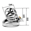 Chastity Devices Stainless Steel Male Device Belt ARC Chastity Cage Fetishism Lock 05A