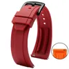 20mm 22mm Natural Silicone Waterproof Rubber Silicone Watch Band for Samsung Galaxy Watch 46mm 42mm Sport Strap8046773