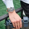 2019 onola marka tasarımcısı erkekler moda sporları özlü kol saatleri Japonya kuvars hareketi paslanmaz çelik kasa su geçirmez w262j