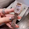 Moda boa qualidade marca relógios masculino estilo cristal tonneau banda de aço inoxidável relógio de pulso de quartzo muller fm05256o