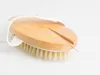 Fashion Natural Long Wood Borstle Body Brush Massager Bath Shower Back Spa Scrubber9200399