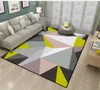 Anpassade 3d golv tapet väggpapper heminredning modern färgad geometrisk triangel vardagsrum sovrum badrum golv klistermärke pvc