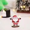 Decorative Place Memo Card Holder Christmas Wedding Banquet Table Number Holders Message Folder Photo Clips Xmas Decor XBJK1910