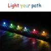 Zonne -licht Solar Pathway Lights Outdoor LED Spike Spot Lamp Landschap Verlichting voor Lawn Patio Yard Walkway oprit