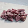 Wholesale Natural Raw Strawberry Quartz Stone Irregular Random Size Rough Drusy Rock Hematoid Crystal Gemstone Nugget Educational Specimen