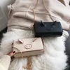 Designer-Süße kleine Tasche 2019 neue koreanische weibliche Netzwerk rote Schulter Messenger Bag kleine quadratische Paket Freundinnen Kette Wildschwein