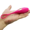 Bezprzewodowy pilot zdalnego sterowania wibrujące miłość jajka wibratory masażer ciała silikonowe USB naładowany sex zabawki dla kobiety y19062002