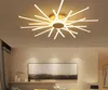 Новое поступление, современные светодиодные потолочные светильники для гостиной, спальни, столовой, кабинета, белого цвета, алюминиевые светильники MYY