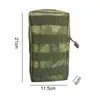 Tactical Molle Pouch Bag Utility EDC Pouch för väst ryggsäckbälte utomhusjakt midjebältet förpackning Militär tillbehör Bag6731259