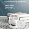 Smart Wireless Charging Sonic Vibrating Facial Cleansing Brush with Red Light Deep Pore Cleaning Exfoliation IPX6 Waterproof New