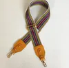 Colorido Belt Acessórios Bolsas presente para as mulheres do arco-íris de ombro ajustável ornamento Handle Hanger Handbag Straps decorativa
