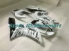 Kit carenatura moto per YAMAHA YZFR6 98 99 00 01 02 YZF R6 1998 2002 YZF600 Set carenature bianco nero bianco + regali YG24