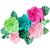30cm Giant Children's Room Paper Flower Handcrafted Nursery Wall Decoration Birthday Home Backdrop Wedding Rose DIY