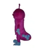 2019 Costume de mascotte d'insecte violet léger et facile à porter de haute qualité avec une grande bouche pour adulte à porter