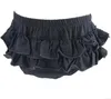 Baby kläder tjejer blomma ruffled pp byxor spets briefs sommar triangel brödbyxor shorts boutique blöja täcker barn underkläder czyq4595