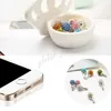 Bling Diamond Anti Dust Plug Universal 3.5mm Cell Phone Earphone Plug For iPhone 5 6 Samsung HTC iPad Color Random