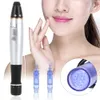 Micro Needling Acne Littekens Verwijdering Derma Gemotoriseerde Pen Auto Derma Roller Skin Care Facial Steamer Beauty Apparatuur