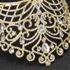 Discount Luxury Rhinestone Bridal Crowns Tiaras Headband Wedding Jewelleries birthday party princess Crown hair Decors jewels brid9660718