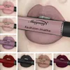 Lippenstift fluwelen matte langdurige hydraterende lip glanst vloeibare lipsticks non-stick cup make-up