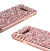 Luxury Designer Telefon Väskor Rhinestone Diamond Bling 2In1 Väska till iPhone 11Promax XR XS Max X 8 7 6 Samsung Note 9