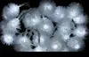 40LED 4M VIT SNOWFAKE LED String Snow Pompon Christmas Light /Wedding /Party Decoration String Lights 2st