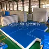 Kostenloser Versand Platz (4*4*0,2 m) aufblasbare Air Track Gymnastic Air Matte Cheerleading Tumbling Matte Gym Matte für Kinder