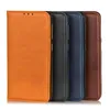 Cowhide Wallet Case for Moto E6 E5 P40 play G7 Power G6 Plus Leather Flip Cover Case for Moto ONE PRO P30 note Z4 Z3 Play SL0