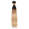 Brazilian Virgin Hair 1B/30 1B/27 1B/613 Human Hair Extensions One Bundle Peruvian Indian 1B/Red 1B/Grey Two Tones Ombre Color Hair Products
