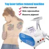 Mini Q-Switch ND YAG Laser do różnych kolorów Tatuaże 532nm Kolorowe usuwanie tatuażu 1064nm 1320nm Dark Tattoo