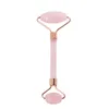 Facial Rose Quartz Roller Massager Natural Healthy Face Beauty Body Head Neck Foot Skin Care Jade Massage Face Lift Tools Face Roller