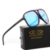 Оптовые солнцезащитные очки Мужчины 2019 ретро досуг Солнцезащитные очки мода вождения очков на открытом воздухе Желтое ночное видение