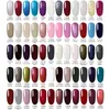 KISMART 12st Lot gel nagellack blötlägg av 369 färger 15 ml gelpolska för salong nagelkonst lack258b2656639