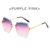 Accessoires de mode 2020 nouvelle mode coupe lunettes de soleil femmes polygone lunettes de soleil transfrontalière mode rue Photo lunettes en gros