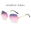 Fashion Accessories 2020 New Fashion Trimming Sunglasses Women's Polygon Sunglasses Cross Border Fashion Street Photo Glasses Wholesale