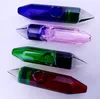 2020 Nouveau style 5,5 pouces Tuyaux en verre de pierre de diamant coloré Mini tuyaux de tabac Cuillère Verre Brûleur à mazout Tuyaux Tube de verre Accessoires pour fumeurs