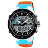 Skmei Uomo Sport Orologi Militare Casual Sport Orologio da uomo Orologio al quarzo Impermeabile Orologio in silicone Maschile S Shock Relogio Masculino LY191213