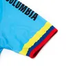 Fabriek directe verkoop Team 2020 NIEUWE COLOMBIA FIETSJERSEY 20D Fietsbroek Set Ropa Ciclismo HEREN Zomer Sneldrogend Pro FIETSEN Maillot Broek Dragen