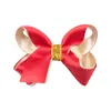 30pcs6c mode grosgrain bow hårnålar Deluxe Satin Ribbon Bowknot Barrettes Princess Headwear Boutique Hair Accessories for Girl5072864