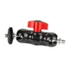 CAMVATE Versatile 14quot20 Mini Ball Head Extension Arm Red Knob for camera accessories 2 Pieces C20793932326