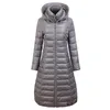 Women's Vests Winter Fashion High-end Atmospheric Down Jacket Long Over Knee Thick Hooded1 Stra22