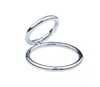 Cockrings en acier inoxydable Cock Ring Anneaux de pénis Sex Toys pour hommes Dispositifs de chasteté Adult Health Pleasure Toy CB019