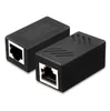 Acoplador RJ45 CAT6 RJ45 hembra a hembra, conector de Cable, adaptador de acoplador de extensión de Cable de red Ethernet