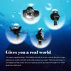 Freeshipping SHOOT Portable Diving Fisheye Dome Port Accessoire pour Xiaomi Yi Diving Camera Sports Action Cam Underwater avec Floaty Grip