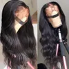ブラジルの濡れて波状のフルレース黒人女性のための人間の髪のかつらGlueless Natural Water Wave Lace Front Wigs with Baby6211660