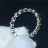 Choucong Classic Promise Finger Ring 100% vero argento sterling 925 5A cz Fedi nuziali di fidanzamento per le donne Fine Jewelry