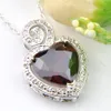 Großhandel 12 Stück einzigartige Vintage Onyx Granat Peridot Topas Edelsteine Anhänger 925 Sterling Silber Halsketten Anhänger Hochzeiten Schmuck